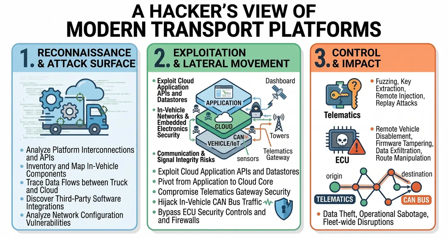 A Hacker’s View of Modern Transport Platforms
