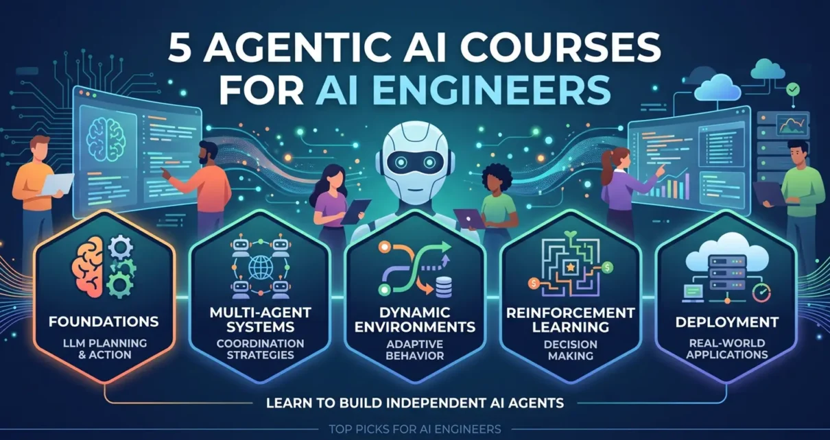 5 Agentic AI Courses for AI Engineers